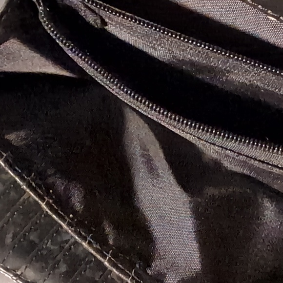 EUC Cato wallet in black, pink & white plaid - Picture 4 of 4